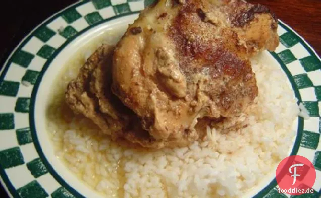 Rum und Cola Huhn (Crock Pot Rezept)