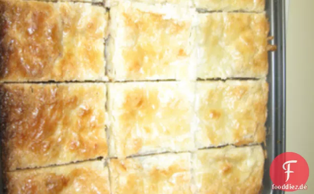 Frischkäse-Quadrate