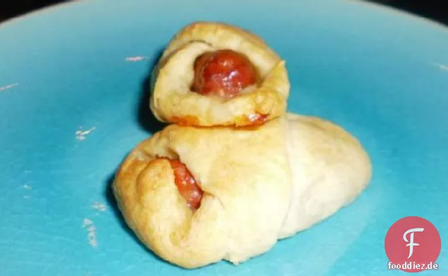 Smokies in einem Tuch