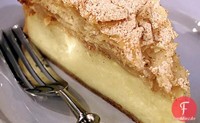 Zitronen-Grieß-Pudding in Phyllo
