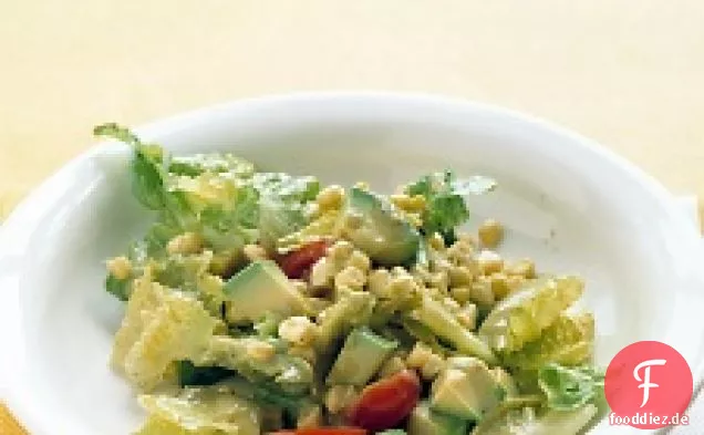 Romaine, Avocado und Maissalat