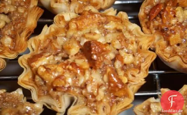 Knusprige Pecan Pie Bites
