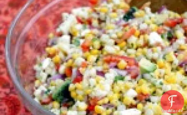 Maissalat mit Queso Fresco
