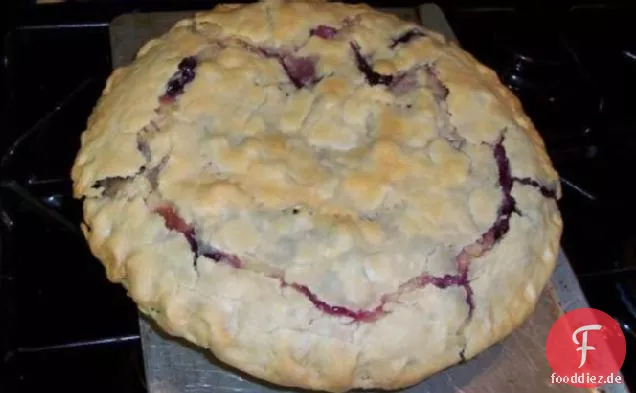 Dianne's Rhabarber Pudding Pie