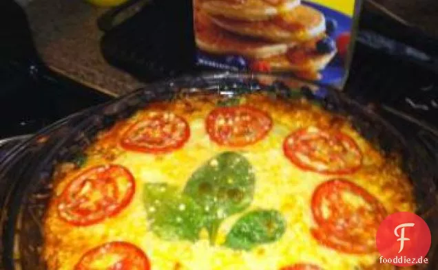 Impossible Cheeseburger Pie