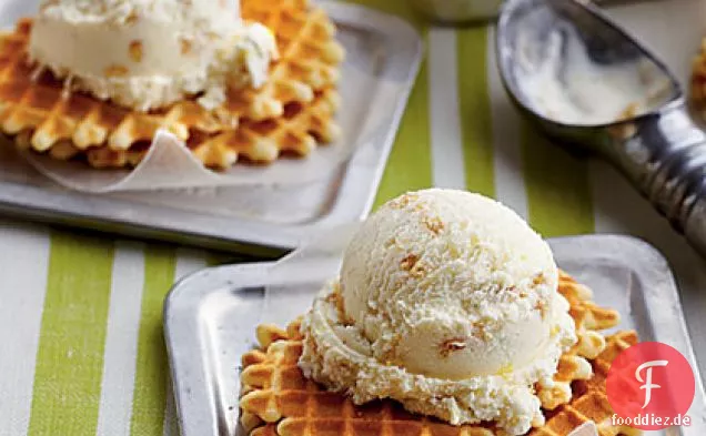 Zitrone Icebox Pie Eis