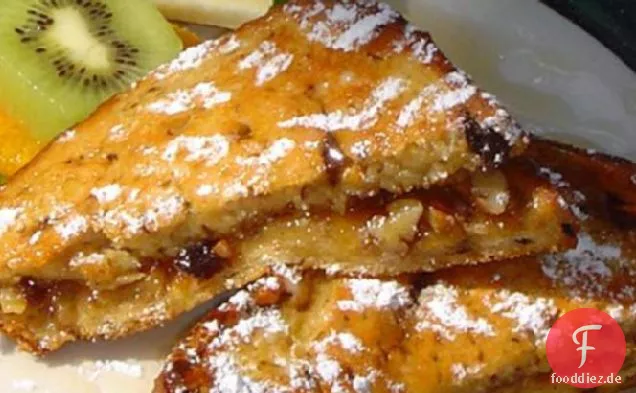 Stuffed Pecan Pie French Toast