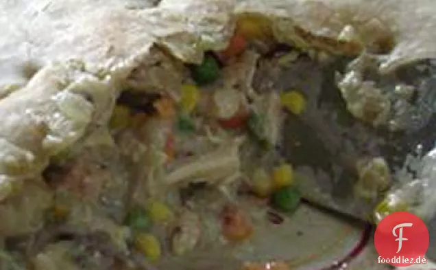 Cajun Huhn Pot Pie