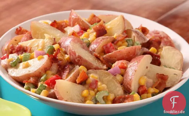 BBQ Kartoffel -, Speck - & - Mais-Salat