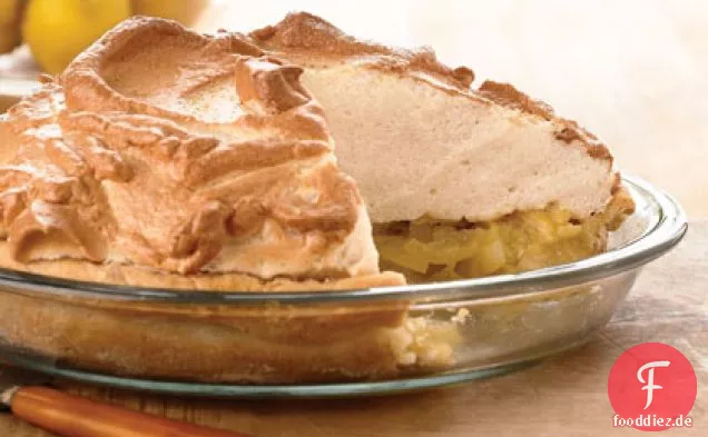 Klobige Zitronen-Baiser-Torte