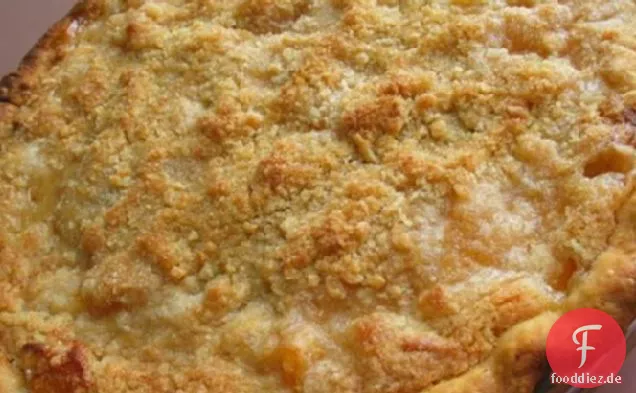 Streusel Creme Pfirsich Pie