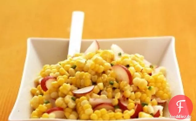 Mais- und Rettichsalat