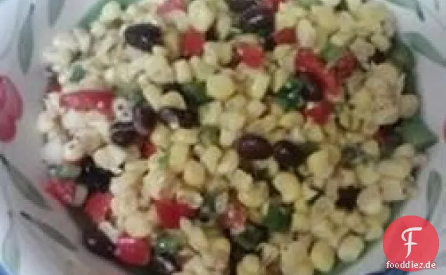 Schwarzer Bohnen-Mais-Salat