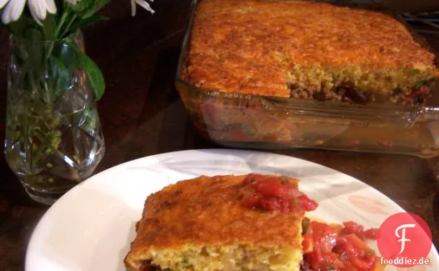 Tamale Pie mit Cheddar & Maismehlkruste