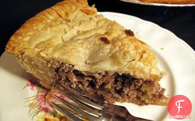 Tourtiere (Französisch-kanadische Fleischpastete) - Milchfrei