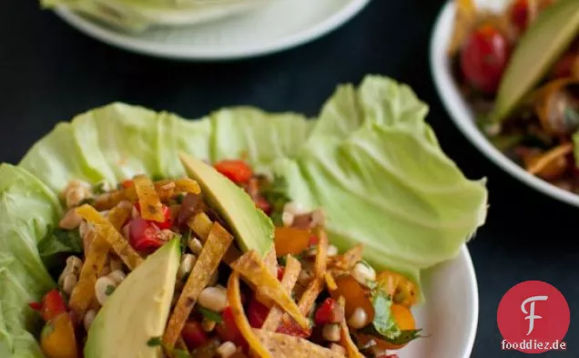 Süße Mais-Salat-Wraps