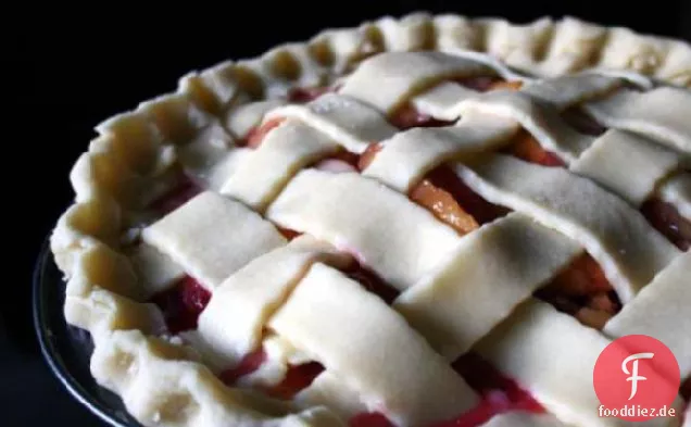 Pfirsich- und Mandelkuchen