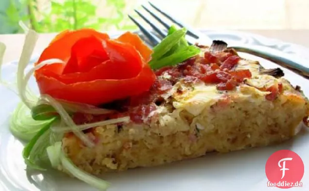 Ranch-Ei-Kuchen (Quiche-Stil)