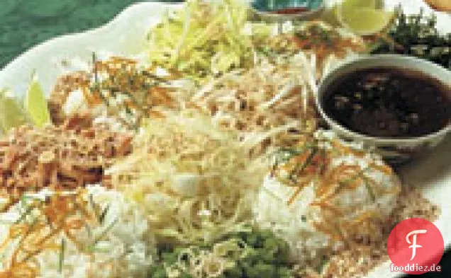 Südthailändischer Reissalat