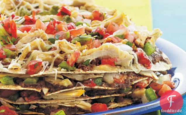 Hühnchen-Tortilla-Torte