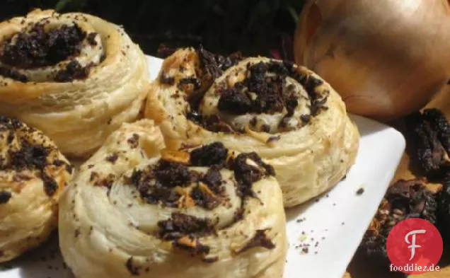 Schnelle und Einfache zwiebelbrötchen