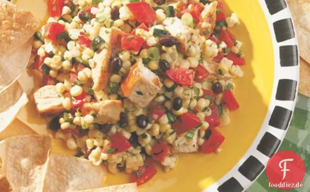 Hühnchen-Mais-Salat
