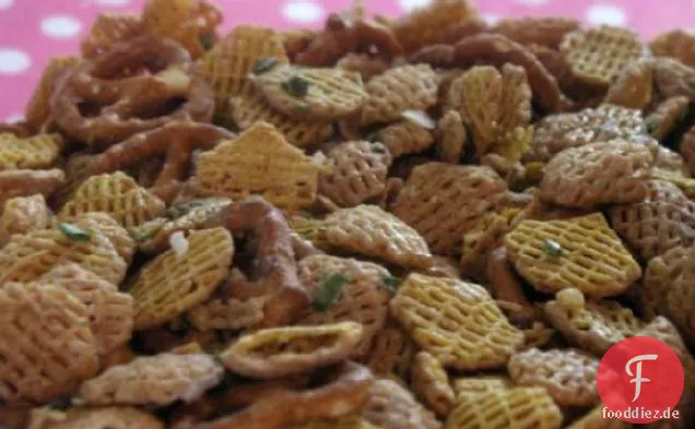 Crispix Mix-Zwiebeln - 'n' - Schnittlauch-Geschmack