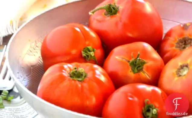 Bct (nicht Blt) basilikum, Mais Und Tomatensalat