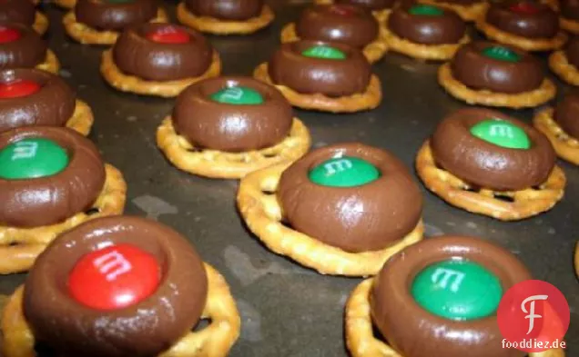 Schokolade Brezel Ring Süßigkeiten