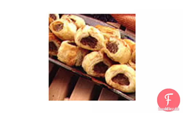 Wurst und Parmesan Puffs