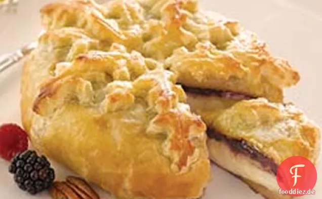 Triple Berry gebackener Brie