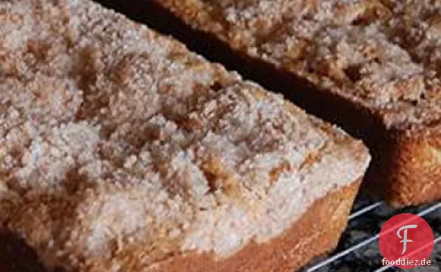 Rhabarber-Streusel-Brot