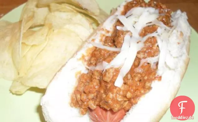Chilisauce für Hot Dogs