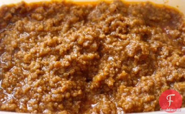 Schmeckt wie Yoccos Schweinehund mit Chilisauce
