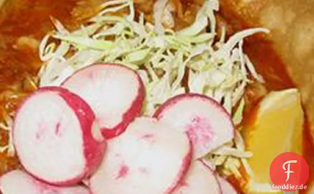 Mexikanischer Posole-Eintopf