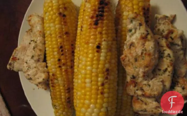 Gegrilltes Zitronen-Oregano-Huhn