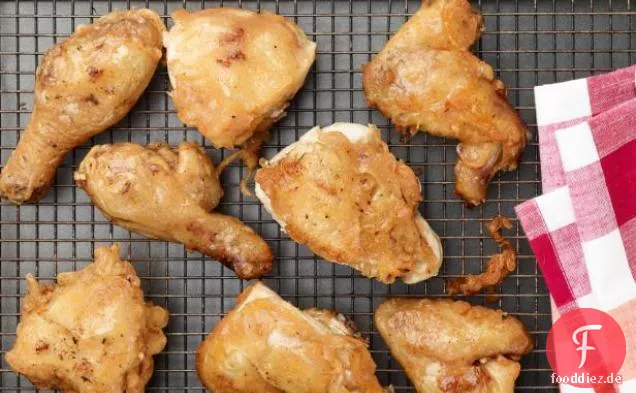 Klassisches gebratenes Huhn