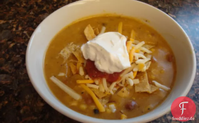 Enchilada Hühnersuppe