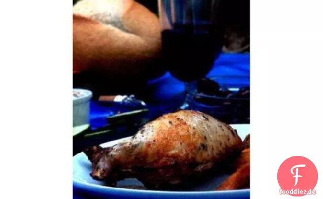 Gegrilltes griechisches Huhn