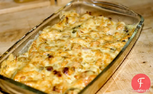 Ritz und Hühnerauflauf