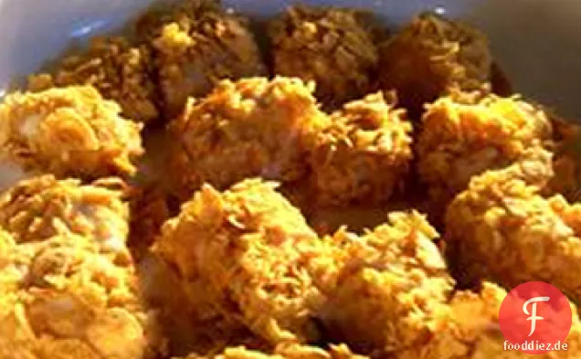 Honig flockiges Huhn
