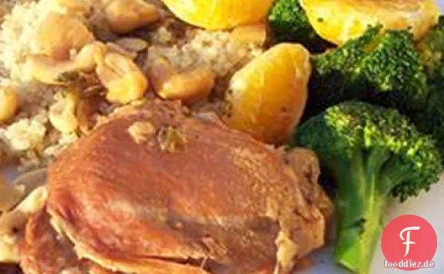 Slow Cooker Cashew Huhn