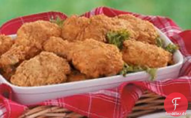 Knusprig gebratenes Huhn