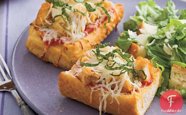 Huhn Parmesan Pizza