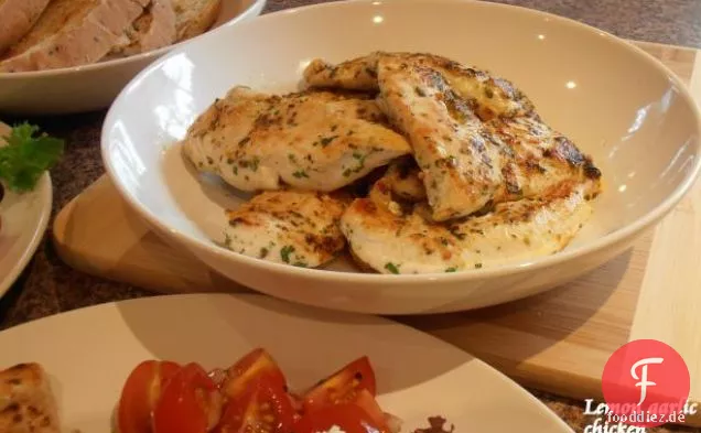 Zitrone Knoblauch Huhn