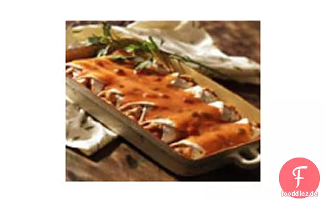 Schnelle Hühnchen Enchiladas