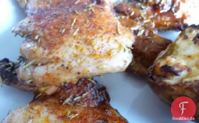 Rosmarin-Huhn