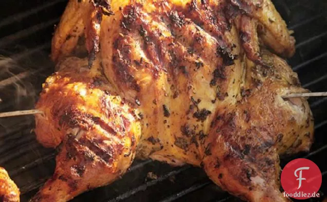 Gegrillte Butterflied Huhn