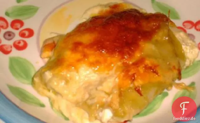 Huhn Frischkäse Enchiladas