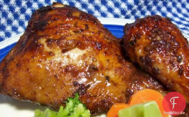 Chili gebratene Hähnchenbrust oder Oberschenkel